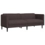 3 seater sofa dark brown fabric by , Sofas - Ref: Foro24-372616, Price: 285,31 €, Discount: %