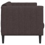 3 seater sofa dark brown fabric by , Sofas - Ref: Foro24-372616, Price: 285,31 €, Discount: %