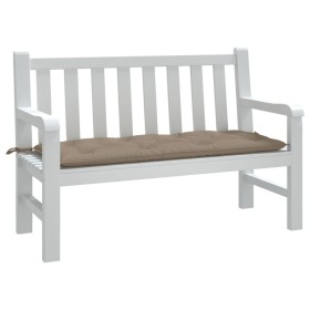 Gartenbankkissen taupegrauer Oxford-Stoff 120x50x7 cm von , Kissen für Stühle und Sofas - Ref: Foro24-361591, Preis: 32,99 €,...