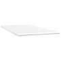 Cama box spring colchón y LED cuero sintético blanco 120x190 cm de , Camas y somieres - Ref: Foro24-3270294, Precio: 440,45 €...