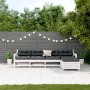 5-piece garden furniture set with solid white pine wood cushions by , Garden sets - Ref: Foro24-3250857, Price: 489,36 €, Dis...