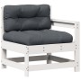 5-piece garden furniture set with solid white pine wood cushions by , Garden sets - Ref: Foro24-3250857, Price: 489,36 €, Dis...