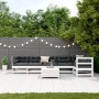 7-piece garden furniture set with solid white pine wood cushions by , Garden sets - Ref: Foro24-3250869, Price: 728,59 €, Dis...