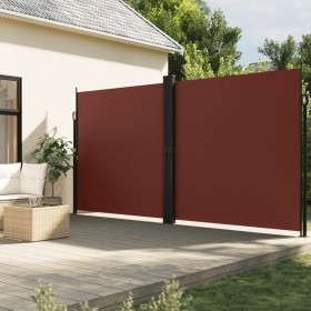 Toldo lateral retráctil marrón 220x600 cm de , Sombrillas - Ref: Foro24-4004674, Precio: 153,99 €, Descuento: %