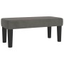 Cama box spring con colchón terciopelo gris oscuro 120x190 cm de , Camas y somieres - Ref: Foro24-3270476, Precio: 434,27 €, ...