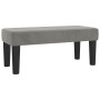 Cama box spring con colchón terciopelo gris claro 120x190 cm de , Camas y somieres - Ref: Foro24-3270481, Precio: 447,99 €, D...