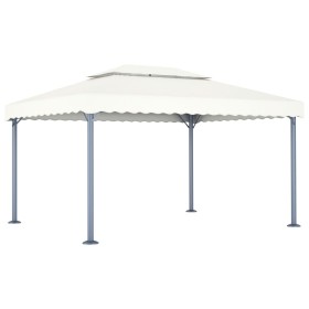 Cenador color crema aluminio 400x300 cm de vidaXL, Carpas y cenadores - Ref: Foro24-48062, Precio: 369,99 €, Descuento: %