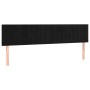 Estructura de cama con cabecero terciopelo negro 120x190 cm de , Camas y somieres - Ref: Foro24-3270592, Precio: 168,29 €, De...