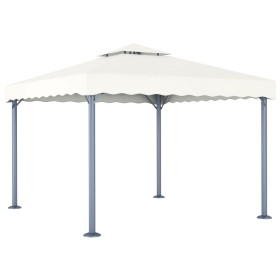 Cream-colored aluminum gazebo 300x300 cm by vidaXL, Tents and gazebos - Ref: Foro24-48058, Price: 314,99 €, Discount: %