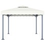 Cream-colored aluminum gazebo 300x300 cm by vidaXL, Tents and gazebos - Ref: Foro24-48058, Price: 386,35 €, Discount: %