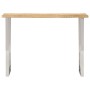 Console table with natural edge solid mango wood 105x33x76 cm by , console tables - Ref: Foro24-372766, Price: 145,79 €, Disc...