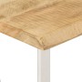 Konsolentisch mit natürlicher Kante aus massivem Mangoholz, 105 x 33 x 76 cm von , Konsolentische - Ref: Foro24-372766, Preis...