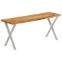 Bench with natural edge solid acacia wood 105 cm by , Banks - Ref: Foro24-372758, Price: 112,89 €, Discount: %