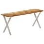 Bench with natural edge solid acacia wood 105 cm by , Banks - Ref: Foro24-372758, Price: 112,89 €, Discount: %