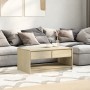 SAUDA Couchtisch aus massivem eichenfarbenem Kiefernholz 99x55x45 cm von , Couchtisch - Ref: Foro24-377598, Preis: 118,96 €, ...