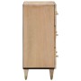 Aparador 2 piezas madera maciza de mango 60x33x75 cm de , Aparadores - Ref: Foro24-3206307, Precio: 305,79 €, Descuento: %