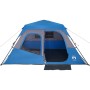 Family tent 6 people waterproof quick opening blue by , tents - Ref: Foro24-94296, Price: 132,99 €, Discount: %