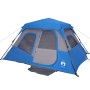 Family tent 6 people waterproof quick opening blue by , tents - Ref: Foro24-94296, Price: 132,99 €, Discount: %