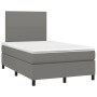 Box spring bed with dark gray fabric mattress 120x190 cm by , Beds and slatted bases - Ref: Foro24-3269868, Price: 409,32 €, ...