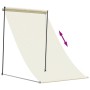 Cream fabric and steel retractable awning 150x150 cm by , Awnings - Ref: Foro24-368758, Price: 40,89 €, Discount: %