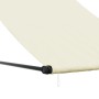 Cream fabric and steel retractable awning 150x150 cm by , Awnings - Ref: Foro24-368758, Price: 40,89 €, Discount: %