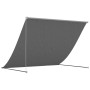 Anthracite gray fabric and steel retractable awning 250x150 cm by , Awnings - Ref: Foro24-368753, Price: 55,12 €, Discount: %