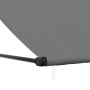 Toldo retráctil de tela y acero gris antracita 250x150 cm de , Toldos - Ref: Foro24-368753, Precio: 55,12 €, Descuento: %