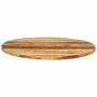 Round table top solid rough mango wood Ø 70x2.5 cm by , Table tops - Ref: Foro24-370010, Price: 83,18 €, Discount: %