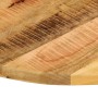 Runde Tischplatte aus massivem rauem Mangoholz Ø 70x2,5 cm von , Tischplatten - Ref: Foro24-370010, Preis: 88,58 €, Rabatt: %