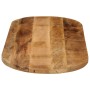 Oval table top solid rough mango wood 110x50x3.8cm by , Table tops - Ref: Foro24-370117, Price: 86,73 €, Discount: %