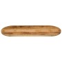 Oval table top solid rough mango wood 110x40x3.8cm by , Table tops - Ref: Foro24-370115, Price: 68,28 €, Discount: %