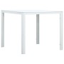 HDPE coffee table with wood look white 78x78x74 cm by vidaXL, Coffee table - Ref: Foro24-47881, Price: 67,99 €, Discount: %