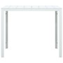 HDPE-Couchtisch mit Holzoptik weiß 78x78x74 cm von vidaXL, Couchtisch - Ref: Foro24-47881, Preis: 67,23 €, Rabatt: %