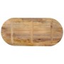 Oval table top solid mango wood 100x40x3.8 cm by , Table tops - Ref: Foro24-370134, Price: 72,93 €, Discount: %