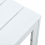 HDPE coffee table with wood look white 78x78x74 cm by vidaXL, Coffee table - Ref: Foro24-47881, Price: 67,99 €, Discount: %