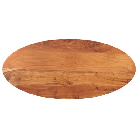 Oval table top solid acacia wood 120x50x2.5 cm by , Table tops - Ref: Foro24-370804, Price: 84,46 €, Discount: %