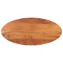 Oval table top solid acacia wood 120x50x2.5 cm by , Table tops - Ref: Foro24-370804, Price: 84,46 €, Discount: %