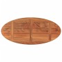 Oval table top solid acacia wood 120x50x2.5 cm by , Table tops - Ref: Foro24-370804, Price: 84,46 €, Discount: %