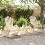 Gartenmöbel-Set 3-teilig aus massivem Tannenholz von , Gartensets - Ref: Foro24-3207123, Preis: 319,96 €, Rabatt: %