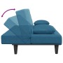 2-piece blue velvet sofa set with cushions by , Sofas - Ref: Foro24-3216261, Price: 283,32 €, Discount: %