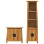 2-piece bathroom furniture set solid pine wood by , Bathroom furniture - Ref: Foro24-3223456, Price: 392,27 €, Discount: %