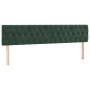 Cama box spring con colchón terciopelo verde oscuro 120x190 cm de , Camas y somieres - Ref: Foro24-3270022, Precio: 409,42 €,...