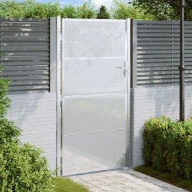 Stainless steel garden gate 100x180 cm by , garden gates - Ref: Foro24-376490, Price: 207,44 €, Discount: %