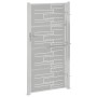 Stainless steel garden gate 100x180 cm by , garden gates - Ref: Foro24-376478, Price: 186,40 €, Discount: %