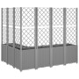 Planter with trellis PP light gray 160x120x140 cm by , Pots and planters - Ref: Foro24-367877, Price: 266,33 €, Discount: %