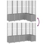 Planter with trellis PP light gray 160x120x140 cm by , Pots and planters - Ref: Foro24-367877, Price: 266,33 €, Discount: %