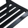 Garden bench, black steel, 125 cm by vidaXL, garden benches - Ref: Foro24-47943, Price: 91,58 €, Discount: %