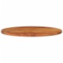 Ovale Tischplatte aus massivem Akazienholz 100x40x3,8 cm von , Tischplatten - Ref: Foro24-370810, Preis: 72,08 €, Rabatt: %