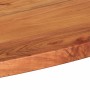 Ovale Tischplatte aus massivem Akazienholz 100x40x3,8 cm von , Tischplatten - Ref: Foro24-370810, Preis: 81,99 €, Rabatt: %