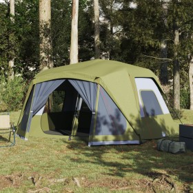 Family tent 10 people waterproof quick opening green by , tents - Ref: Foro24-94289, Price: 275,99 €, Discount: %